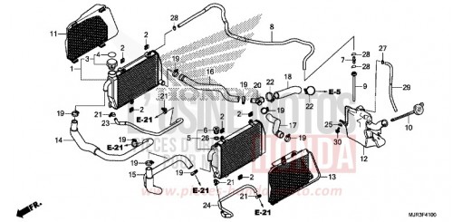 RADIATEUR GL1800CF de 2015